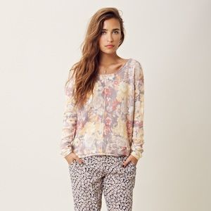 F r e e  P e o p l e • Floral sweater